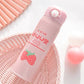 350/500ml Stainless Steel Thermos Coffee Tea Milk Travel Mug Gift Cute Water Bottle Cartoon Strawberry Insulated Vacuum Flask