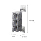 Net Celebrity Spice Box Multi-cell with Lid Household Multi-function Body Rotatable Wall-mounted Kitchen Set Storage Artifact