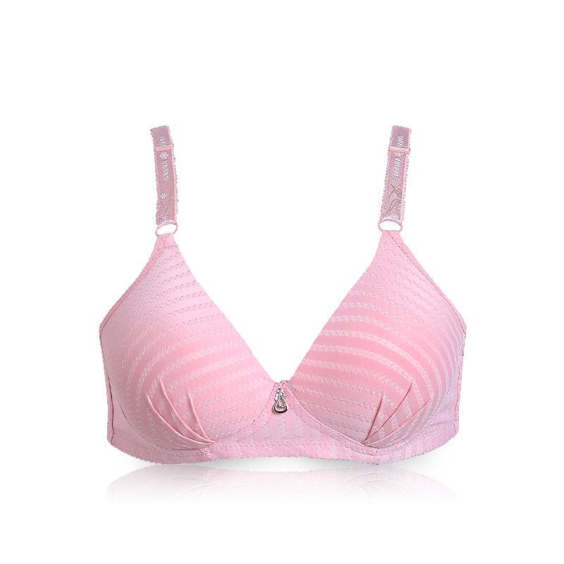 Large Size Thin Bra Without Steel Ring Gather Sexy Bra Women's Underwear