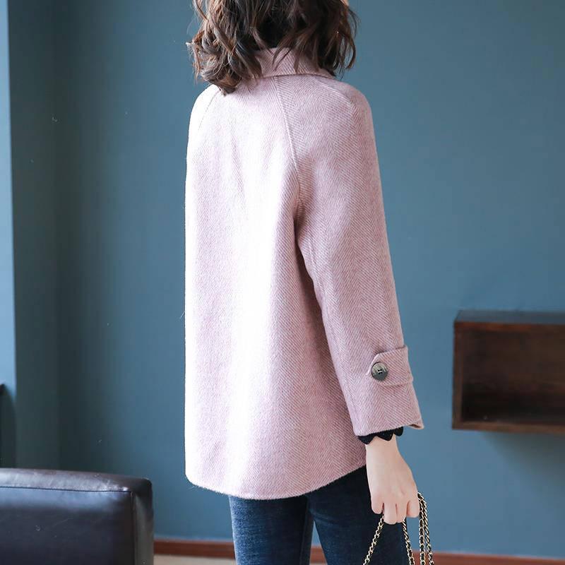Jacket Autumn Winter Women Wool Coat Women's Wool Jacket Ladies Woolen Coat Winter Overcoat