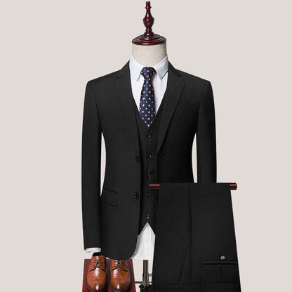 Suit Jacket Suit Trousers Two-piece Men's Suit Professional Fit Banquet Dress