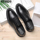 Men's Fashion Pointed Toe Patent Leather Shoes Slip on Formal Dress Business Shoes