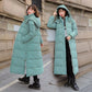 Down Padded Jacket Women's Long Section New Padded Jacket Ins Winter Loose Student Cotton Clothes Jacket