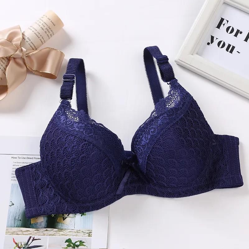 Steel Ring Lace Small Chest Gathers The Upper Thin and The Lower Thick Anti-sagging Shaping Sexy Breasts Upper Support Women's Underwear Bra