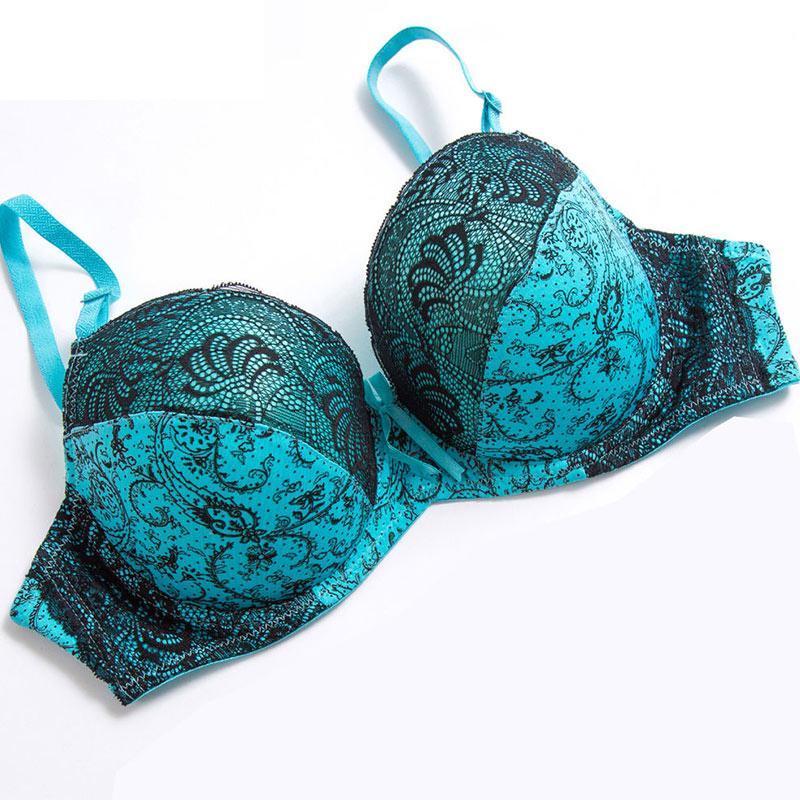 Big Breasts Sexy Lace Fat Women's Thin Large Underwear Plus Fat Size Gather Bra 200 Kg Fat Bra