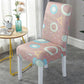 Household Simple Seat Cover Modern Universal Stool Cover Elastic Chair Cover Restaurant Hotel Dining Table Chair Cover