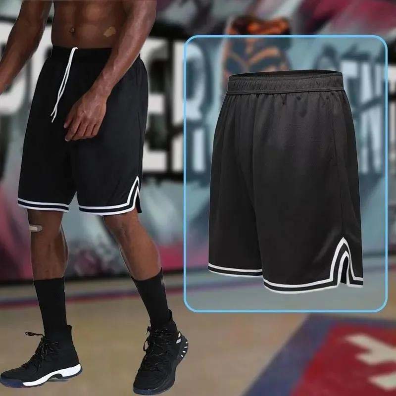 Basketball Shorts Men's Sports Training Over The Knee Five-point Pants Summer Loose Quick-drying Fitness Running Casual Shorts