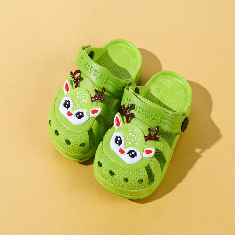 Handsome Children's Spring and Autumn Slippers for Boys and Girls In Summer Non-slip Cute Baby Toddler Shoes Soft Sole Baotou Sandals