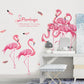 Flamingo bedroom study living room wall porch corridor decoration removable wall stickers