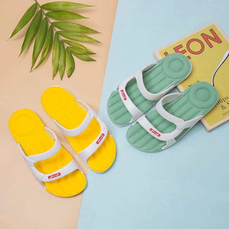 Slippers Women's Outdoor Wear Summer Indoor Slippers Thick-soled Soft-soled All-match Sandals Female Beach Holiday Slippers