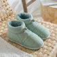 Bag with Cotton Slippers Women Winter Home Non-slip Indoor Home Couple Thick-soled Warmth Large Size Cotton Shoes Men