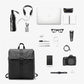 Men Waterproof Nylon Backpack Casual Travel Computer Bag Multi-functional Anti Theft Laptop Backpack