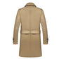 Windbreaker Men's Autumn and Winter Mid-length Woolen Coat Plus Size