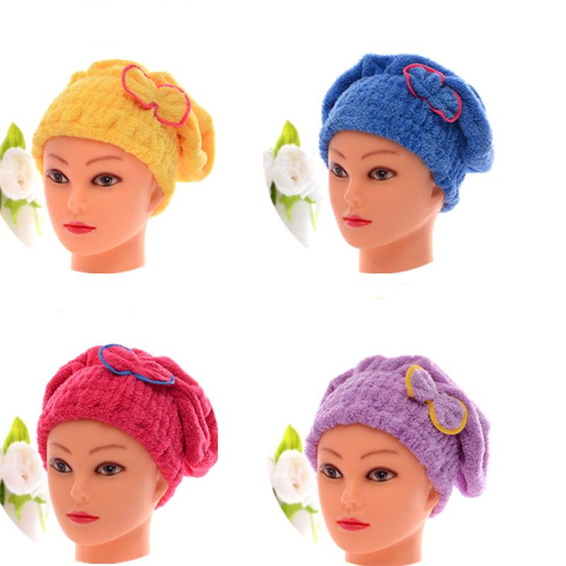 Microfiber Cap for Quick Drying of Hair,Cap Towel Wipe Hair Shampoo Dry Women's Headscarf
