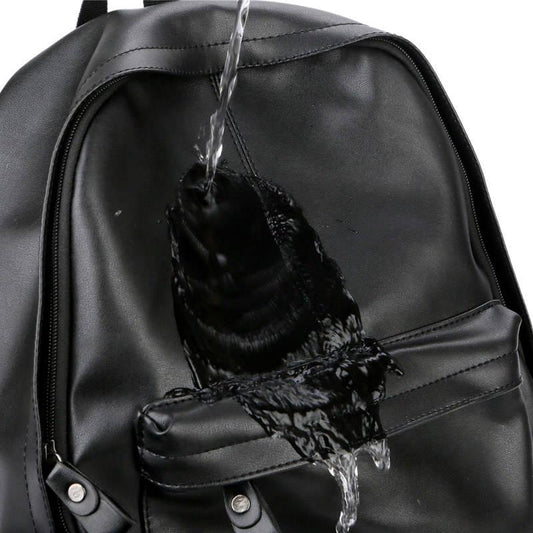 Enlarge Backpack USB External Charge Laptop Backpack Men Waterproof School Backpack Bag for Teenager