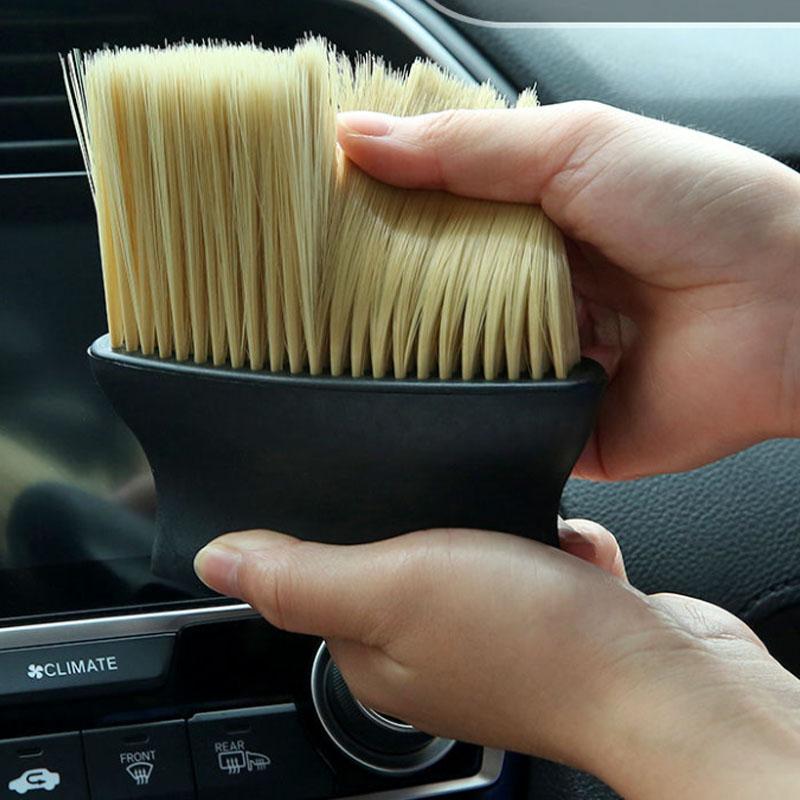 Automotive Supplies Air-conditioning Air Outlet Interior Dust Removal Brush Cleaning Tool Car Washing Dust Artifact Soft Bristles Brush