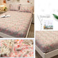 Skin-friendly Cotton Protective Cover Mattress Cover  Three-piece Non-slip Thickened Bedspread Bed Sheet Pillowcase