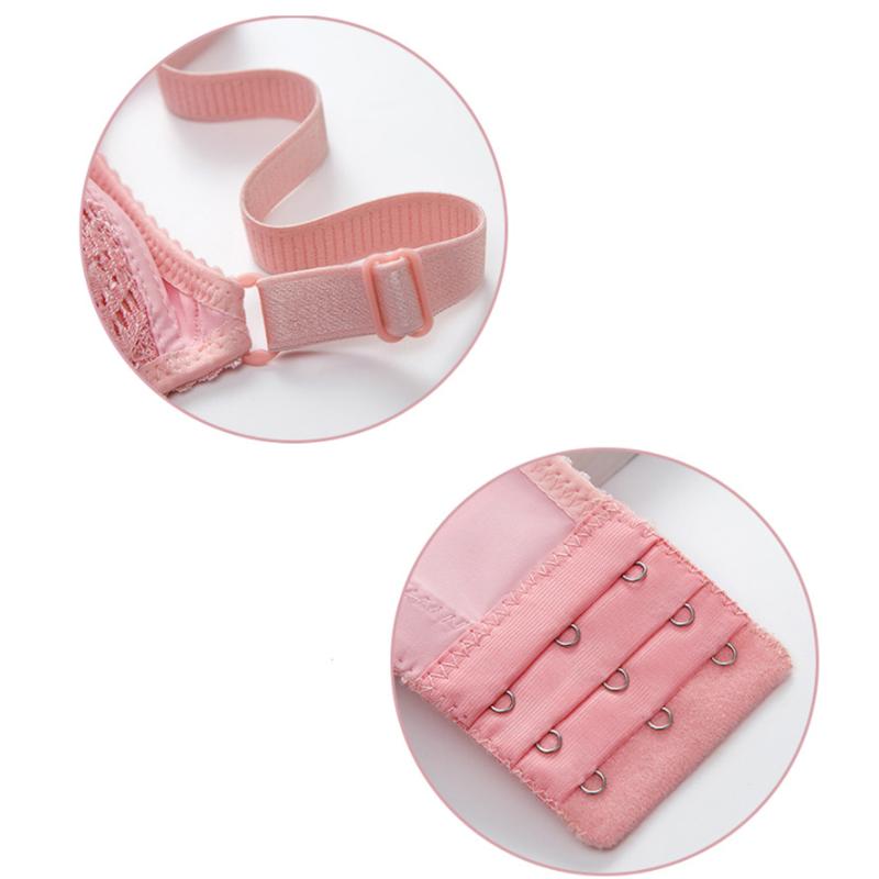 Large Size Women's Bra Without Steel Ring Adjustment Fashionable Luxury Thin Underwear