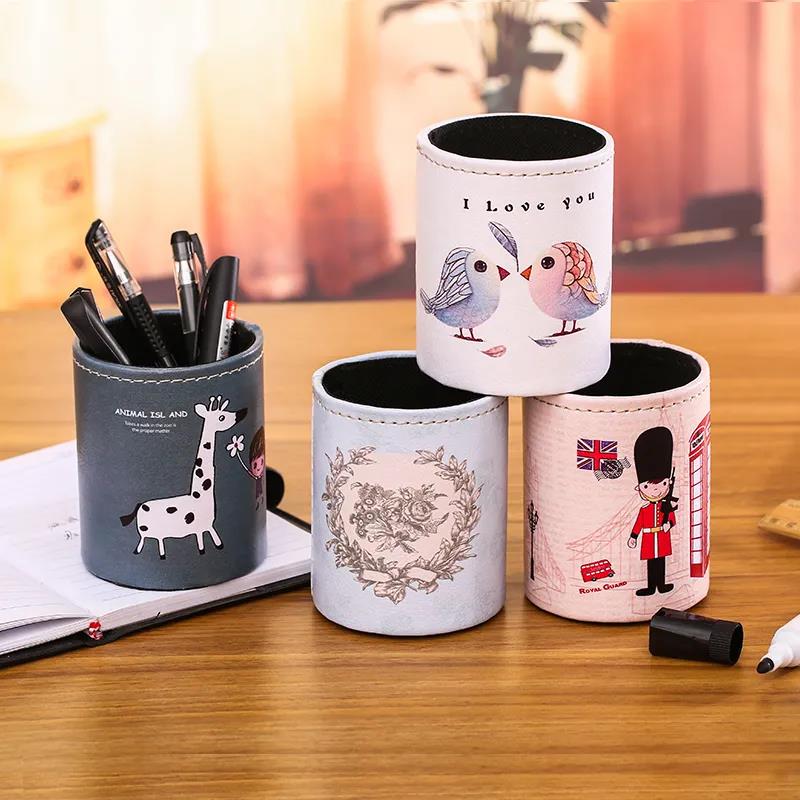 Simple Personality Creative Pen Holder Student Desktop Work Office Pen Holder