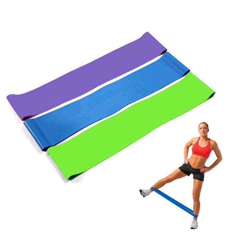 Yoga Elastic Band Resistance Band Open Shoulder Pull Back Strength Training Fitness Elastic Band Squat Men and Women Hip Pull Band