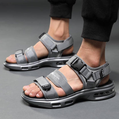Mens Sandals Beach Slippers Shoes Casual Men Summer Sandals High Quality Air Cushion Beach Sandals