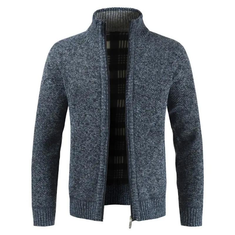 Men's Sweater Men's Trend Sweatshirts Casual Youth Loose Large Size Stand-up Collar Autumn