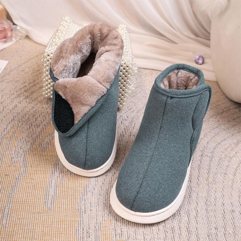 Elderly Cotton Shoes Plus Velvet High-top Cotton Shoes Ladies Winter Thick Warm Cotton Shoes
