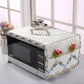 Microwave Cover Universal Plus Cotton Cover Towel Cover Cloth Simple Microwave Cover Kitchen Household Dust Cover