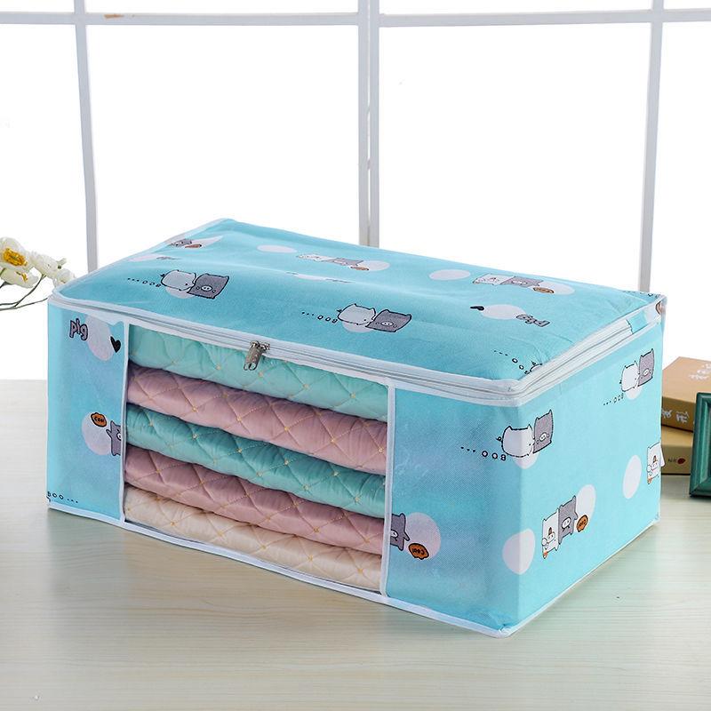 Non-woven Household Dust-proof Storage Bag Quilt Clothes Packing Bag Moving Clothes Sorting Bag