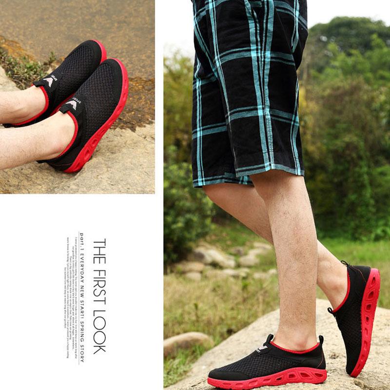 Men 'S Sneaker Summer Breathable Mesh Shoes Sports Casual Shoes Running Shoes Non -Slip Breathable Sports Shoes