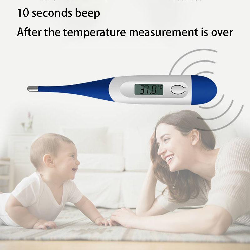 Digital LCD Electric Thermometer Heating Tool Body Temperature Baby Fever Measurement for Adult Baby