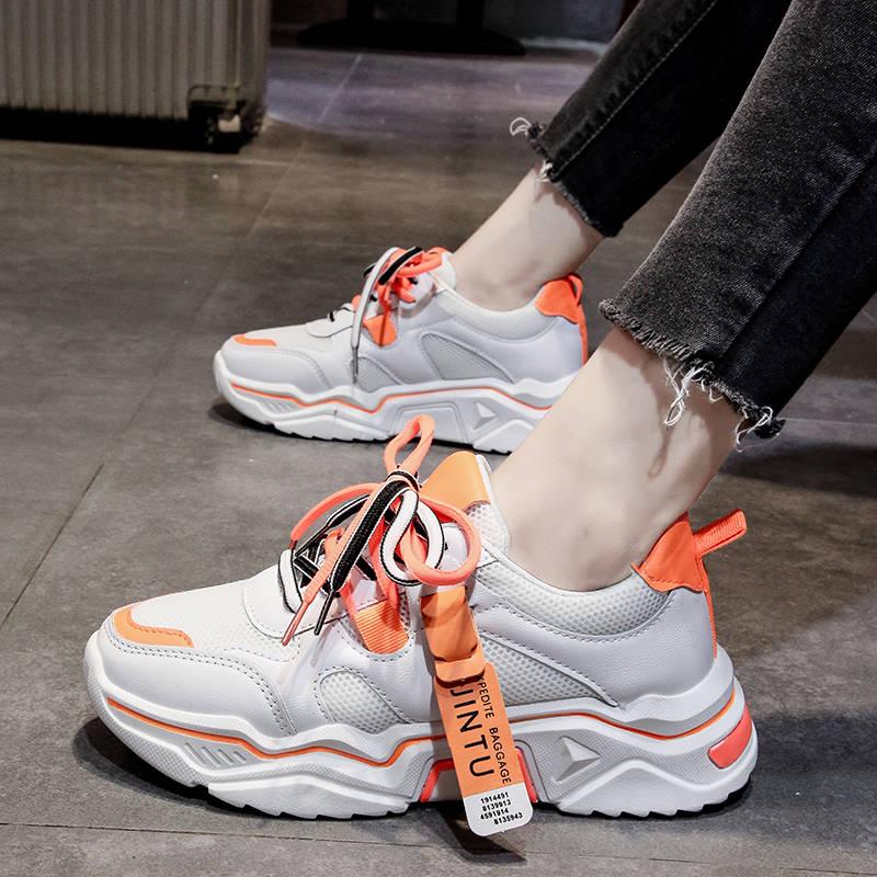 Women Shoes Fashion Chunky Sneakers Women Vulcanized Shoes  Sneakers Platform Dad Shoes