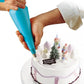 8Pcs/Set Silicone Pastry Bag Cream Nozzles Kitchen Bakery Cake Icing Piping Cream Cake Decorating Tools Reusable Bags Nozzle Set