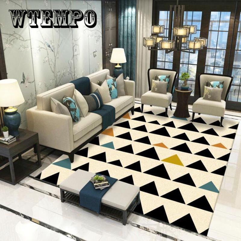 Fashion Modern Line Cross Door Mat Carpet Bedroom Rug Living Room Kitchen Mats