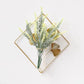 Plantain Leaf Iron Art Flower Arrangement Wall Decoration Pendant Flower Device Wall Mounted Flower Stand