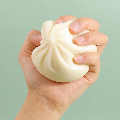 Simulation Decompression Steamed Stuffed Bun Toy Funny Big Steamed Bun Vent Artifact Creative Decompression Fake Steamed Stuffed Bun Toy