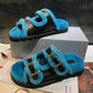 Autumn and Winter Men's and Women's Cotton Slippers Warm and Durable Flat Shoes Fashion Casual
