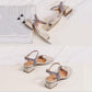 All-match Word Buckle Flip Flops Women's Sandals Summer Platform Platform Shoes Student Flat Roman Shoes