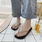 Flip-flops Outer Wear Fashion Flat Non-slip Plywood Sandals Flip-flops Beach Slippers Ladies Summer Sandals