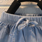 Children's Mosquito Pants Summer Thin Boys and Girls Sunscreen Jeans Breathable Leggings Car Embroidery Casual Pants