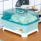 Kitchen Tableware Storage Box Plastic Products Large Cupboard Household Storage Box