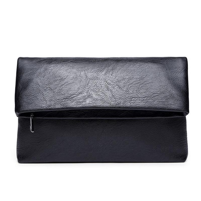 Handbags Men's Casualand business Handbags multi-pocket zipper versatile messenger bag IPAD bag