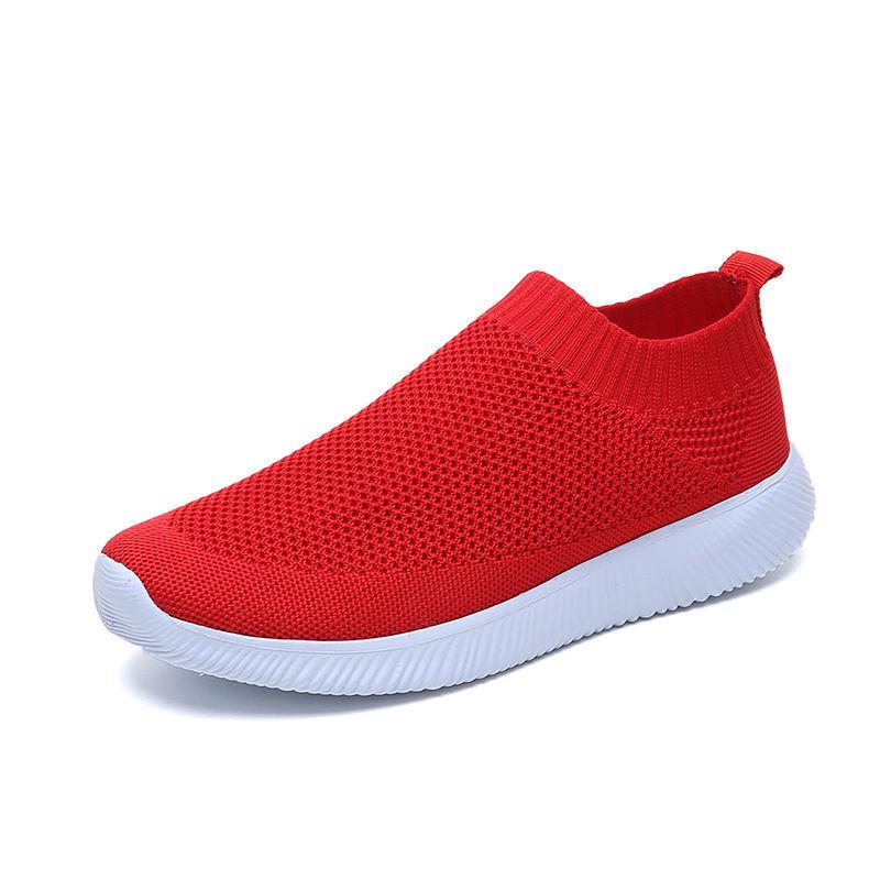 2020 Women Sneakers Fashion Socks Shoes Casual White Sneakers Summer Knitted Vulcanized Shoes Women Trainers Tenis Feminino