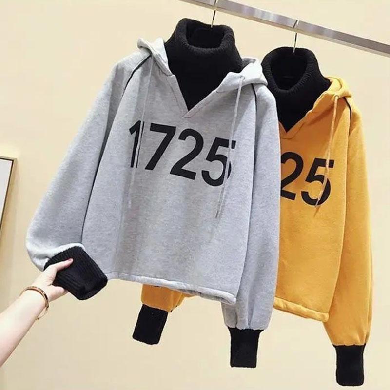 2pcs/set  Autumn Winter Fleece Casual Tracksuit Women Two Piece Set Suit Female Hoodies and Pants Outfits Ladies Sweatshirts Outfits