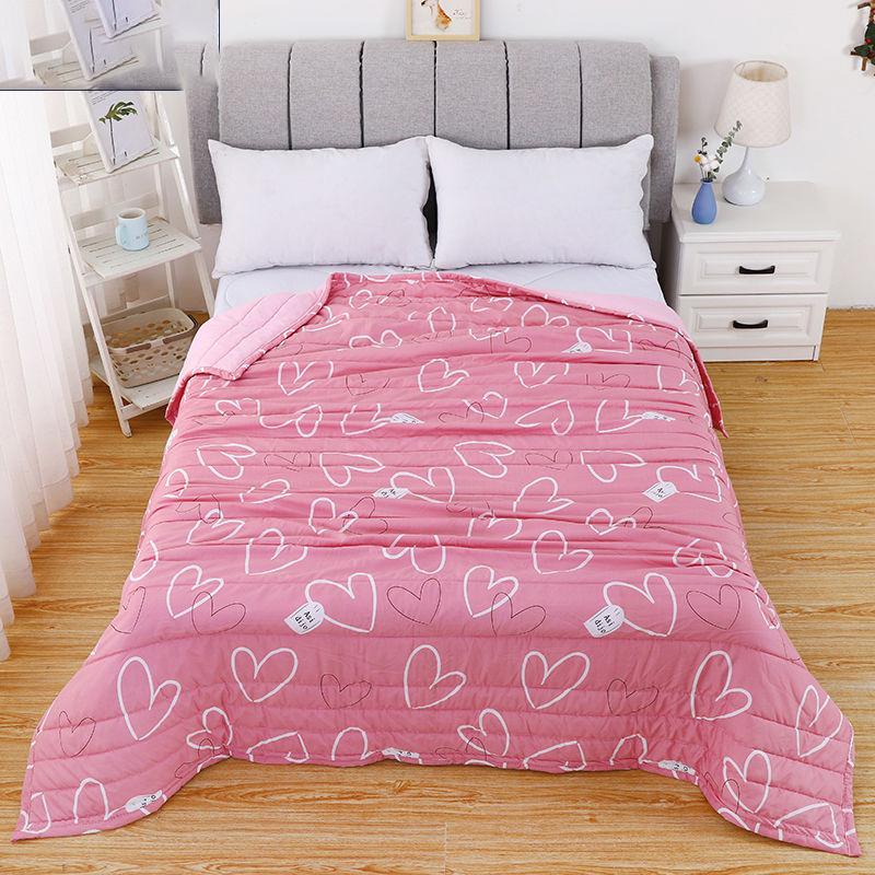 Skin Friendly Washed Cotton Quilt Student Single Summer Dormitory Quilt Summer Cool Quilt Double Air-conditioning Quilt