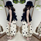 Children's Suit Summer Wear Thin Girls Butterfly Dew Back Vest Sleeveless Casual Pants Lantern Pants Wide Leg Pants Korean Two Piece Set