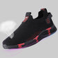 Men's Spring and Summer Breathable Deodorant Casual Sports Shoes Running Shoes Trend All-match Flying Mesh Shoes