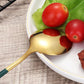 Nordic Stainless Steel Spoon Steak Knife Fork Cutlery Set Home Hotel Knife Fork Spoon Three-piece Set