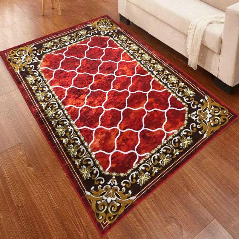 Luxury European Style Carpet Living Room Carpet Household Carpet Bedroom Bedside Carpet