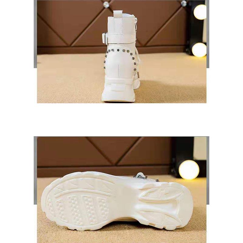 Fashion Ankle Boots Women Winter Boots Martin Boots Women Winter Boots Lace-up Casual Booties